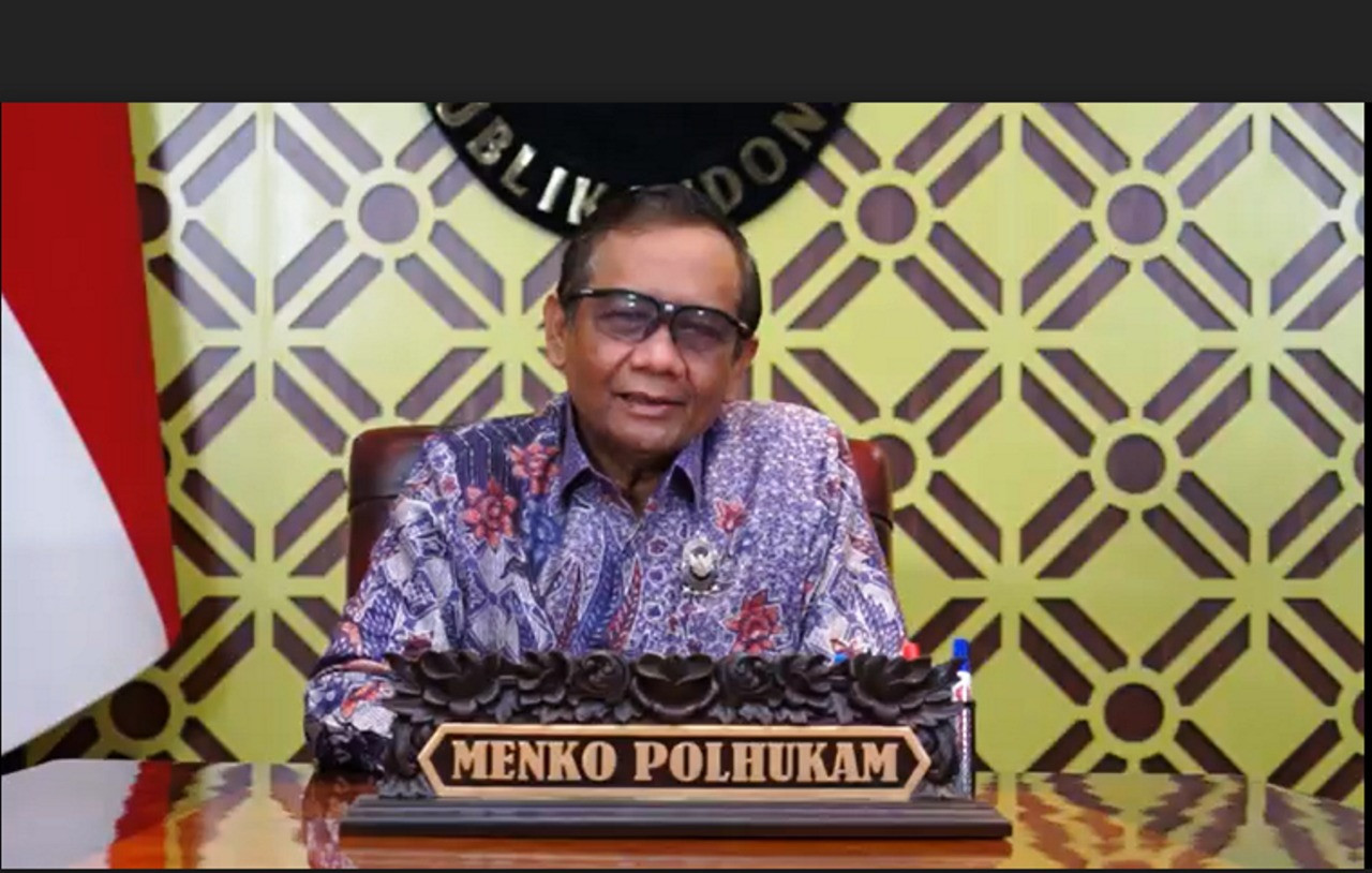 Indeks Persepsi Korupsi Indonesia Turun, Kata Mahfud MD, Ini Penyebabnya - JPNN.com Jogja