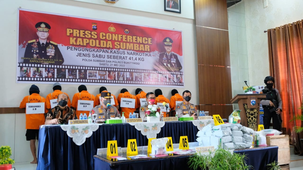 Teddy Minahasa Naik Pitam, Kasus Narkoba di Sumbar Tertinggi di Indonesia - JPNN.com Sumbar