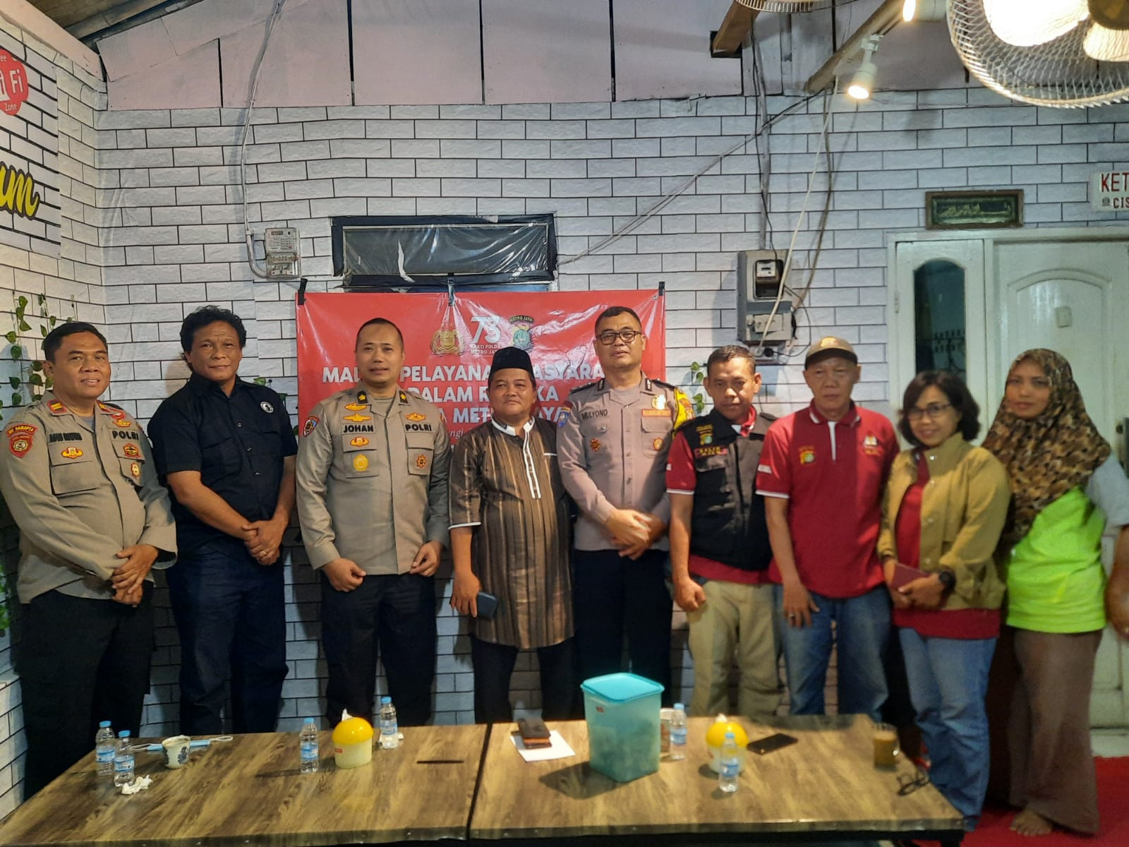 Antisipasi Aksi Tawuran Pelajar, Polres Metro Depok Gelar Malam Pelayanan Masyarakat - JPNN.com Jabar