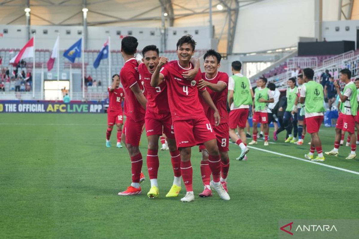 Gol Tunggal Komang Teguh Bawa Timnas U-23 Indonesia Menang atas Australia - JPNN.com Jateng