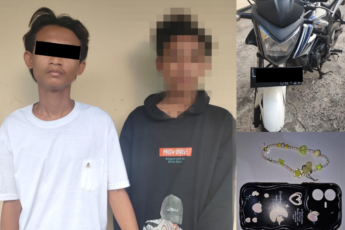 Gagal Jambret Ponsel, Pemuda di Surabaya Jatuh dari Motor, Hampir Dimassa - JPNN.com Jatim