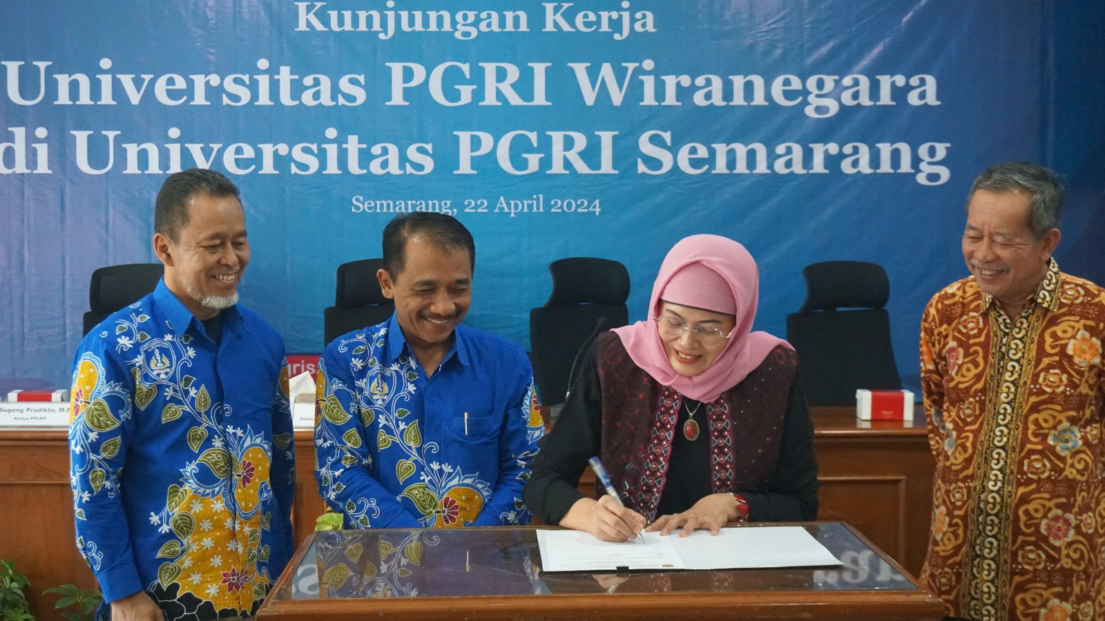 UPGRIS Menerima Kunjungan Pimpinan Uniwara, Bahas Kerja Sama Berbagai Bidang - JPNN.com Jateng