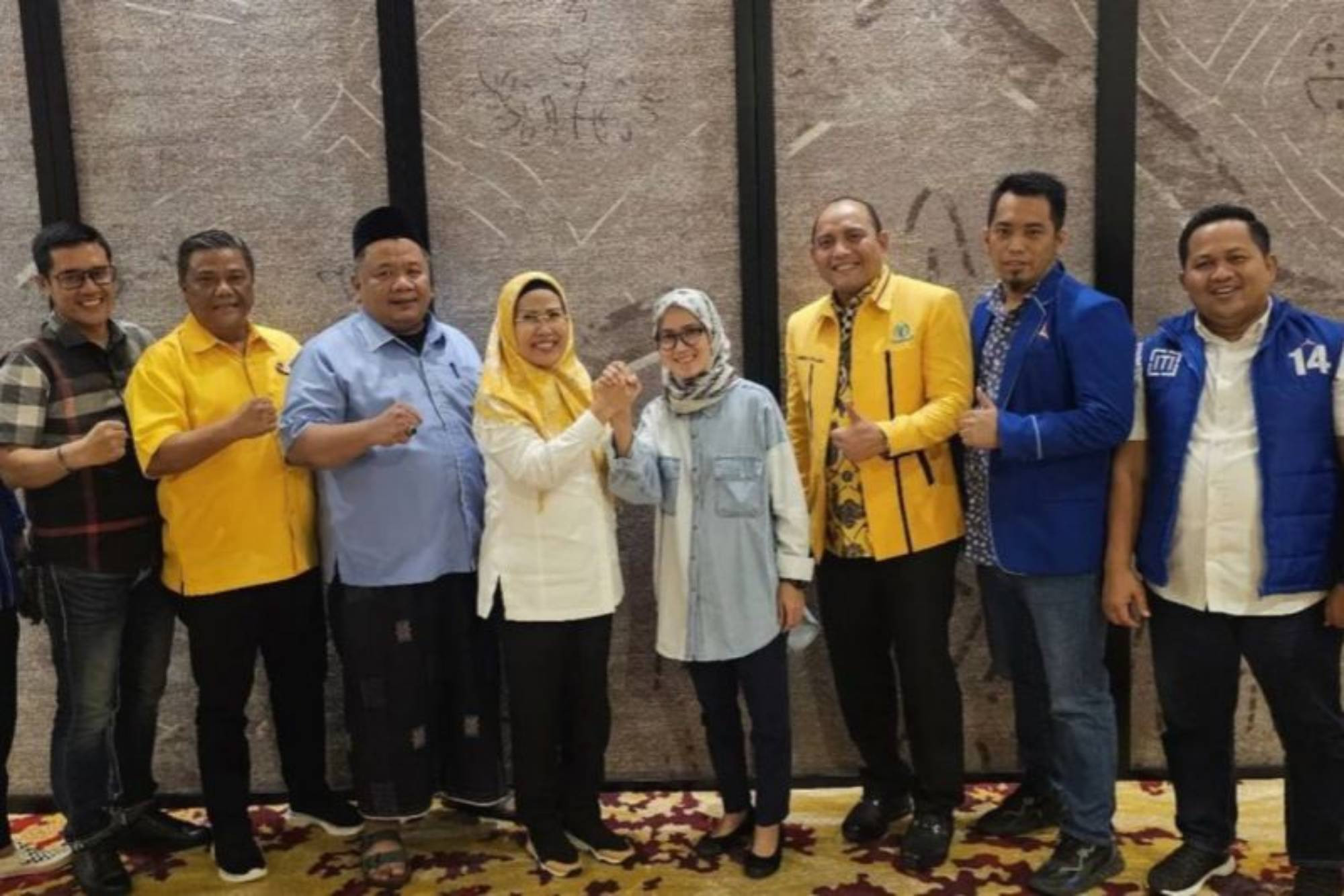 Ciee, Golkar dan Demokrat Banten Ingin Koalisi Pilpres Terulang di Pilkada 2024 - JPNN.com Banten
