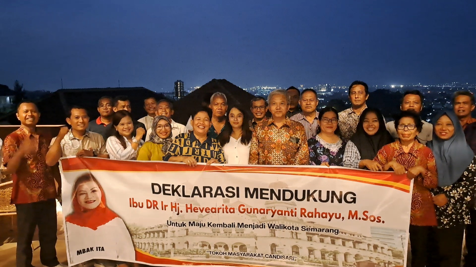 Lagi, Deklarasi Warga Dukung Mbak Ita Maju Pilwalkot Semarang Menguat - JPNN.com Jateng