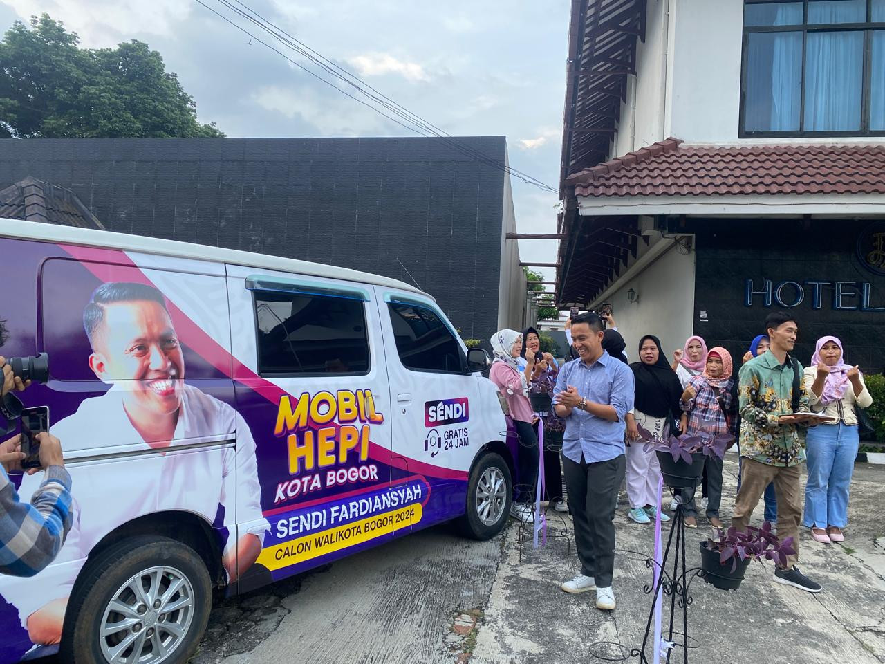 Sendi Fardiansyah Luncurkan Program Mobil Hepi, Siap Layani Warga 24 Jam Tanpa Henti - JPNN.com Jabar