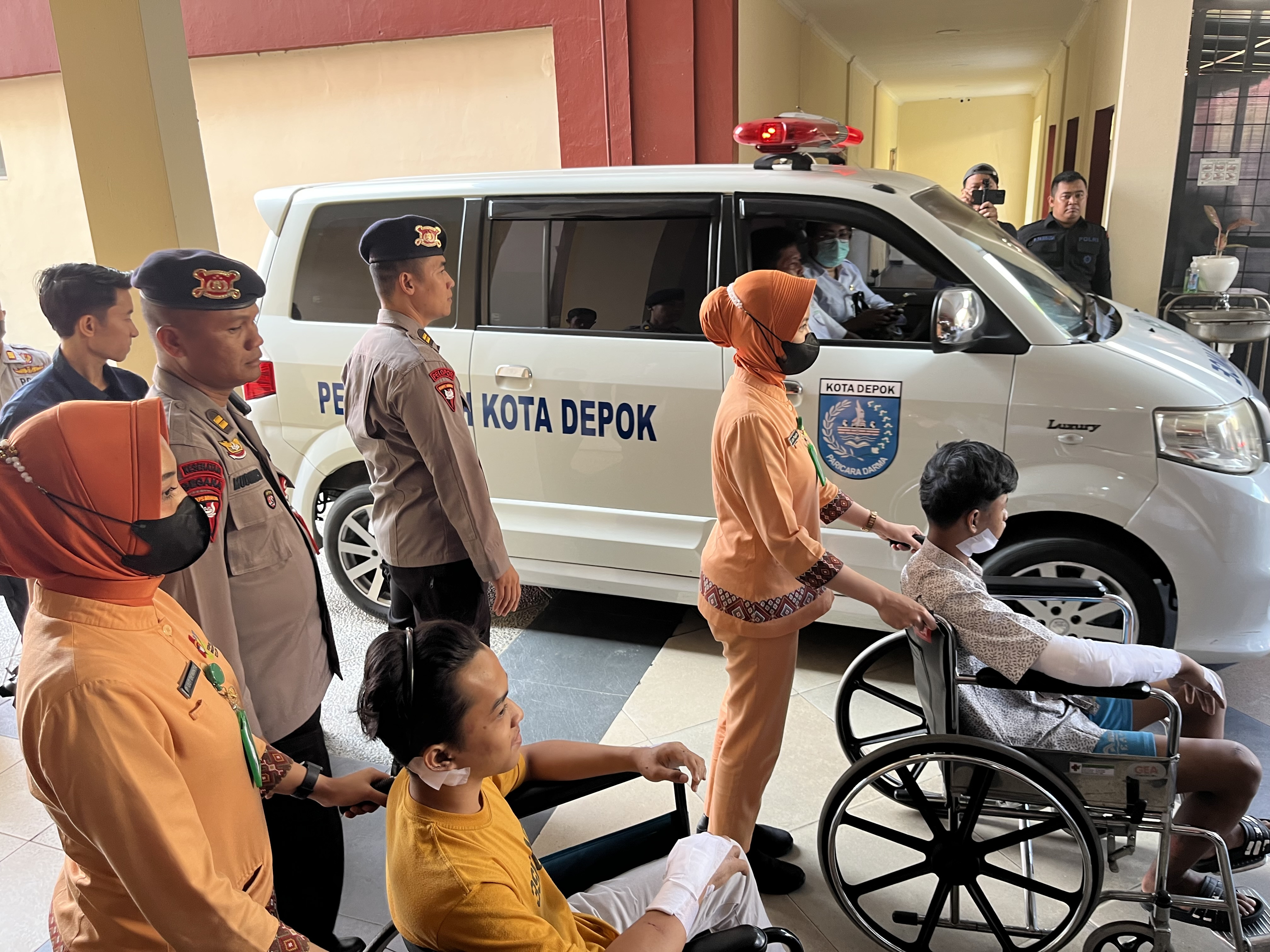 Korban Selamat Kecelakaan SMK Lingga Kencana Mulai Jalani Pendampingan Psikologis - JPNN.com Jabar