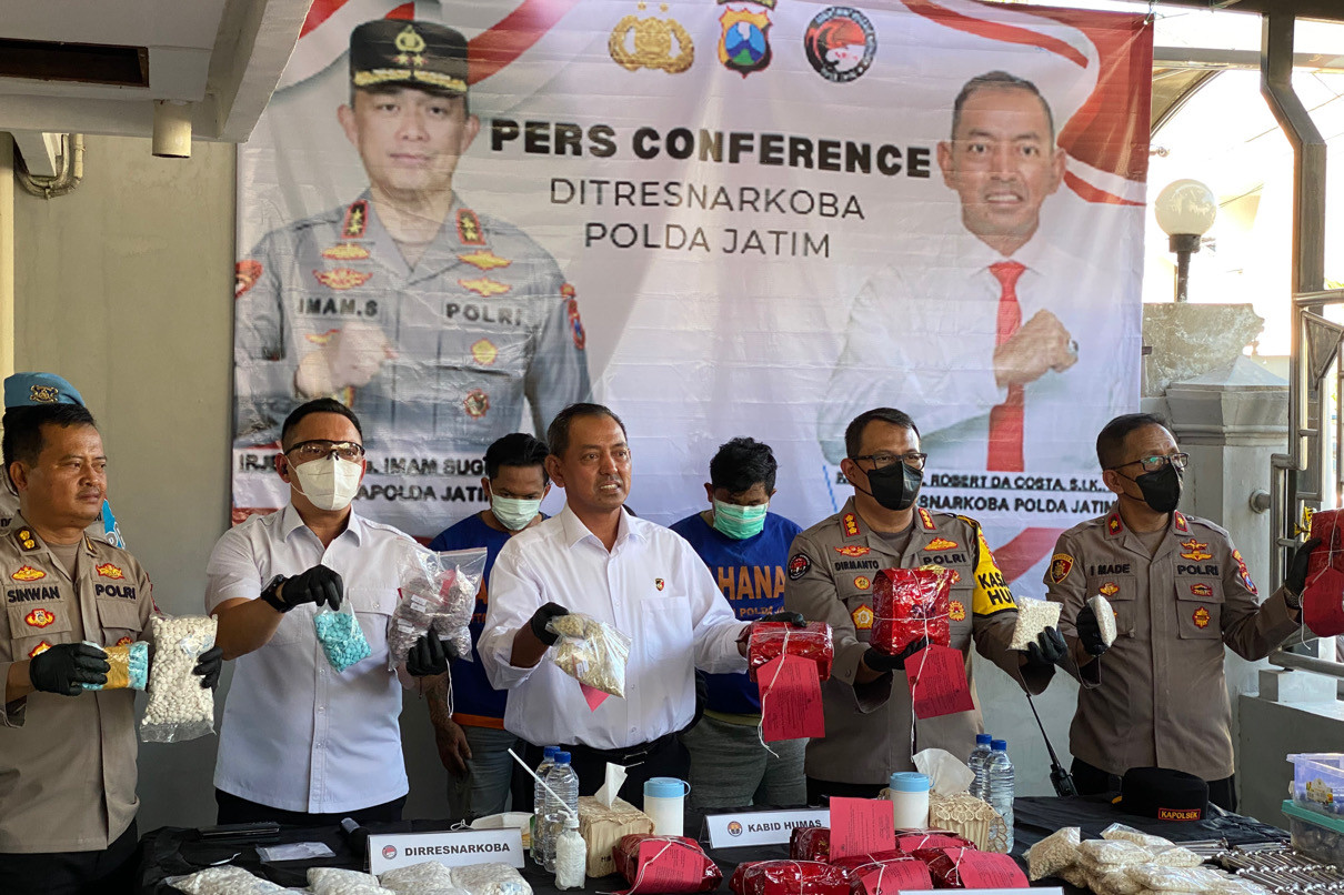 Pabrik Narkoba di Perumahan Elite Surabaya Dikendalikan dari Lapas Jakarta - JPNN.com Jatim