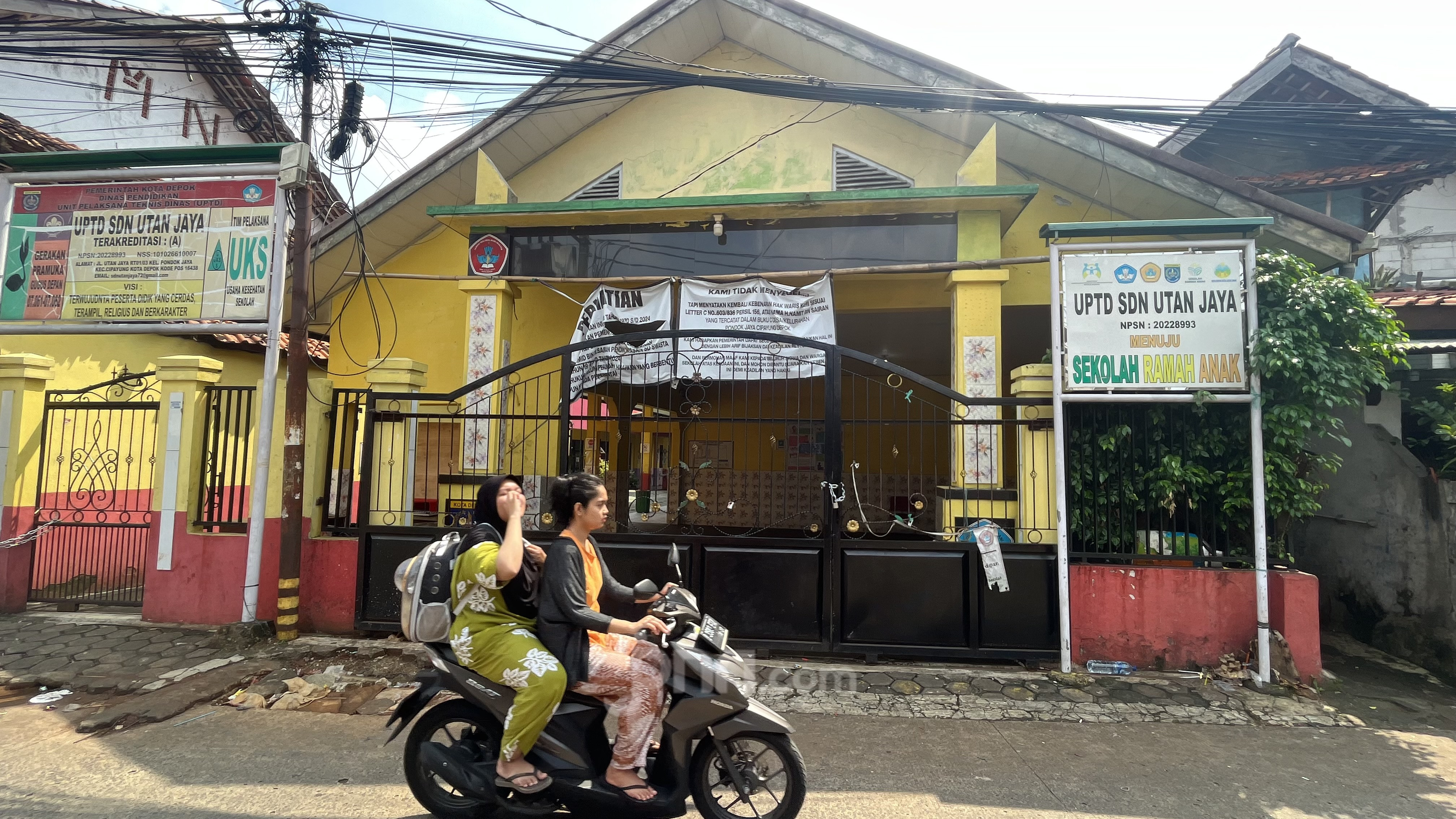 KBM di SDN Utan Jaya Depok Diliburkan, Gegara Akses Masuk Sekolah Digembok Ahli Waris - JPNN.com Jabar