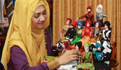 Desain Baju Barbie Muslim