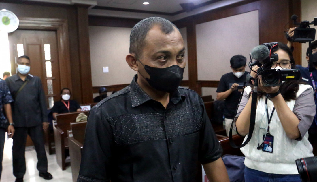 Pengacara Maskur Husain menjalani sidang tuntutan di Pengadilan Tipikor, Jakarta, Senin (6/12). Foto: Ricardo - JPNN.com